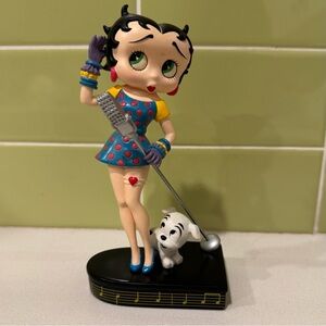 Danbury Mint "Betty Sings the Blues" collector edition figurine